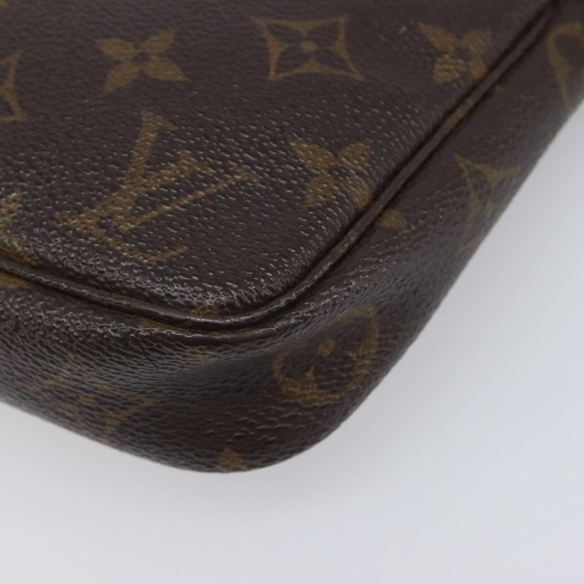 LOUIS VUITTON Monogram Pochette Accessoires Pouch M51980 LV Auth 199419