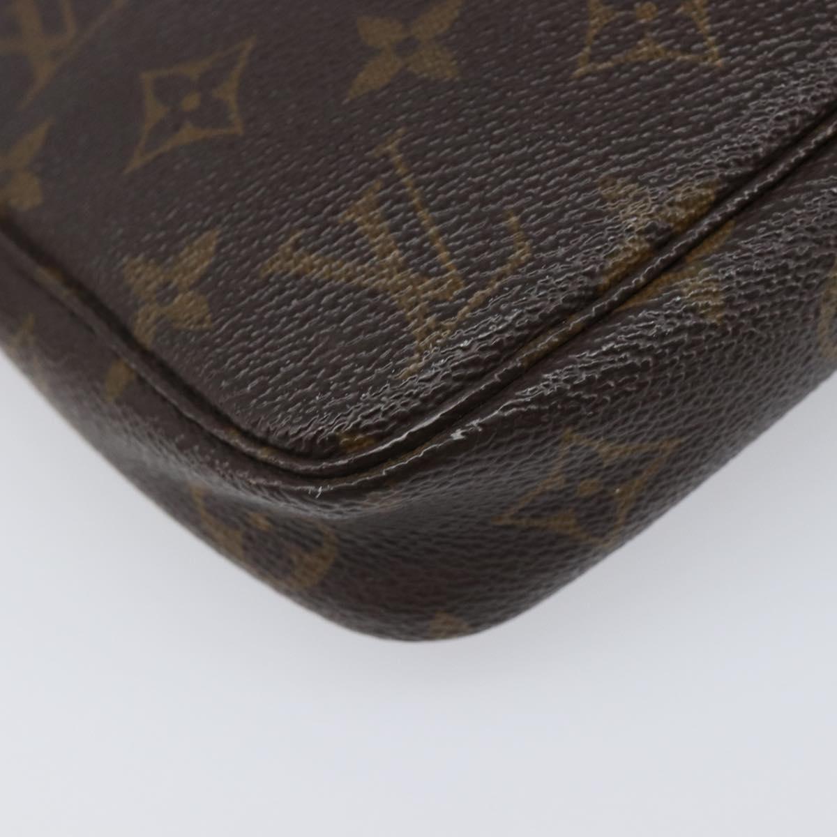 LOUIS VUITTON Monogram Pochette Accessoires Pouch M51980 LV Auth 199419