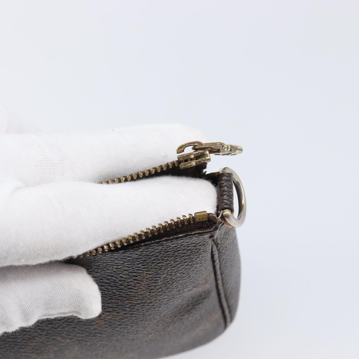 LOUIS VUITTON Monogram Pochette Accessoires Pouch M51980 LV Auth 199419