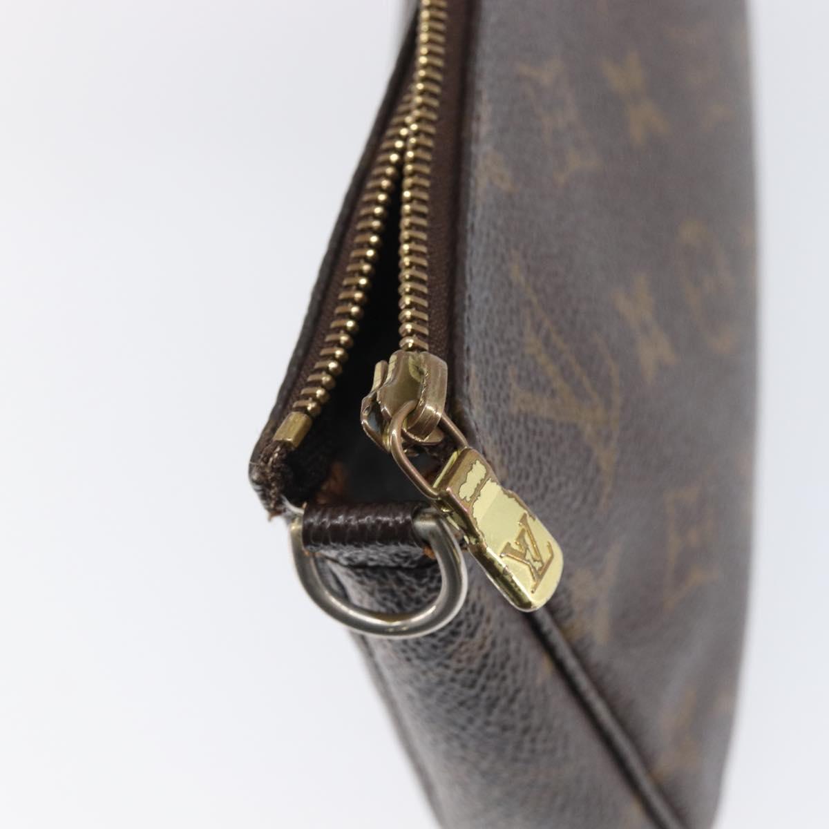LOUIS VUITTON Monogram Pochette Accessoires Pouch M51980 LV Auth 199419