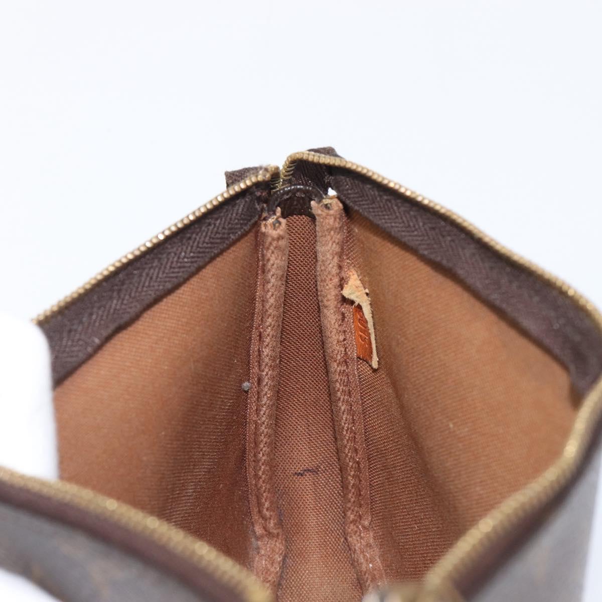 LOUIS VUITTON Monogram Pochette Accessoires Pouch M51980 LV Auth 199419