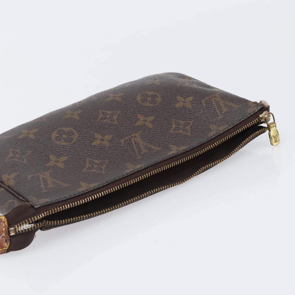 LOUIS VUITTON Monogram Pochette Accessoires Pouch M51980 LV Auth 199419
