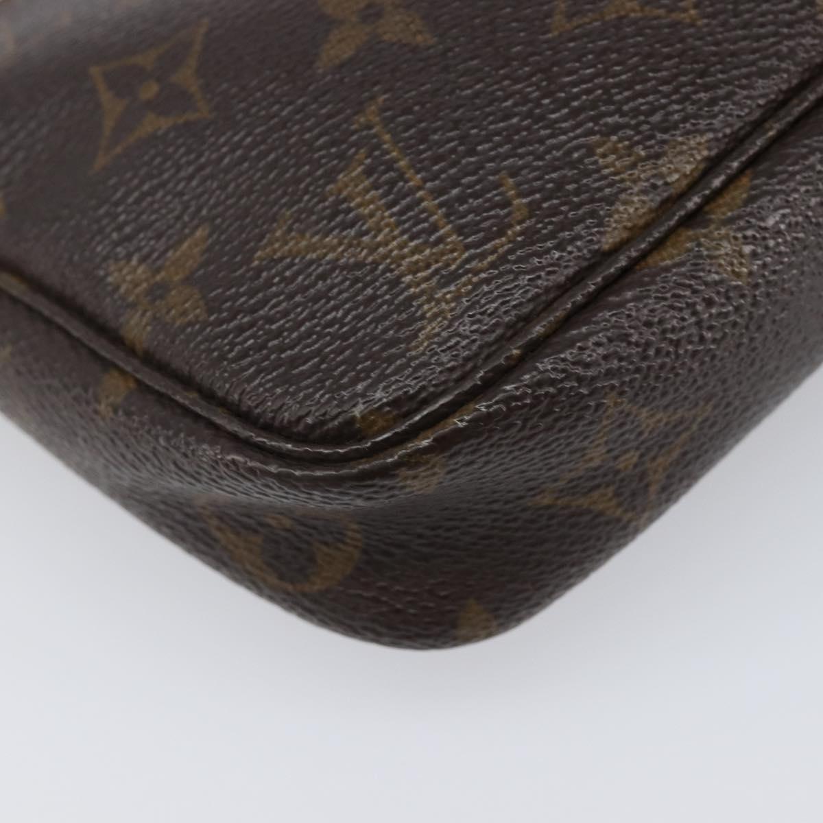 LOUIS VUITTON Monogram Pochette Accessoires Pouch M51980 LV Auth 199419