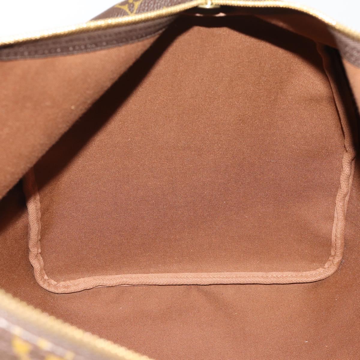LOUIS VUITTON Monogram Keepall 55 Boston Bag M41424 LV Auth 199425V