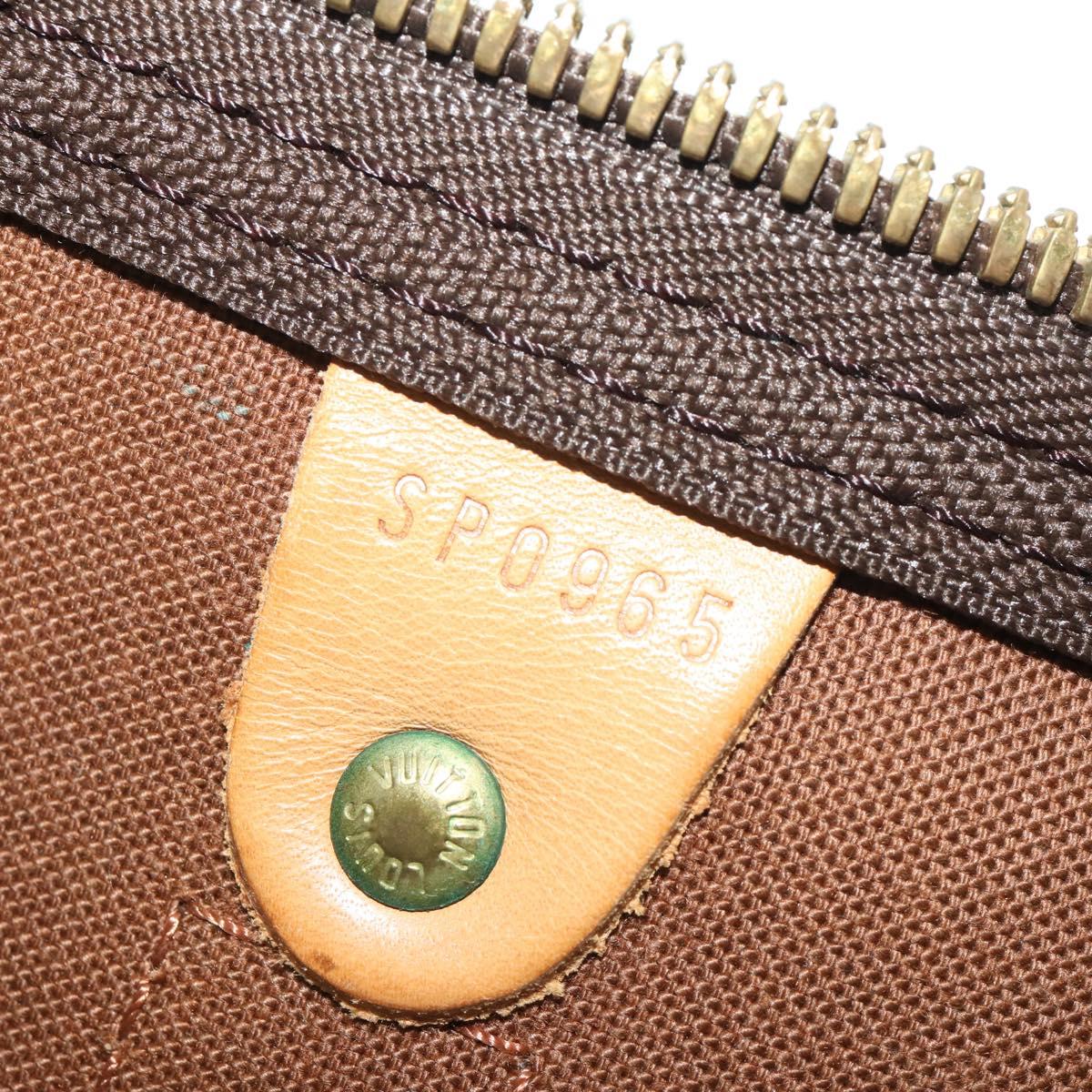 LOUIS VUITTON Monogram Keepall 55 Boston Bag M41424 LV Auth 199425V