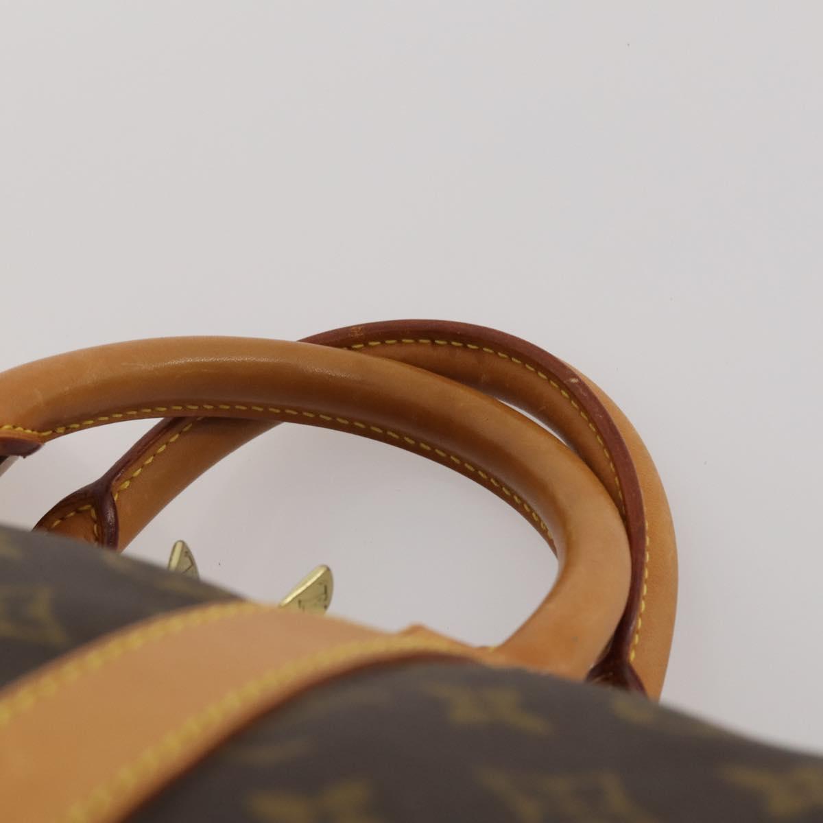 LOUIS VUITTON Monogram Keepall 55 Boston Bag M41424 LV Auth 199425V