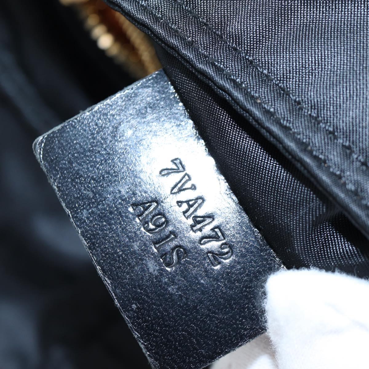 FENDI Porter Collaboration Mamma Baguette Bag Nylon 2way Black Auth 199426SAM
