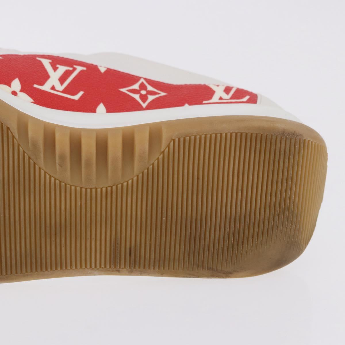 LOUIS VUITTON Monogram LV x Supreme Runaway sneakers 1A3EQ5 LV Auth 199430M