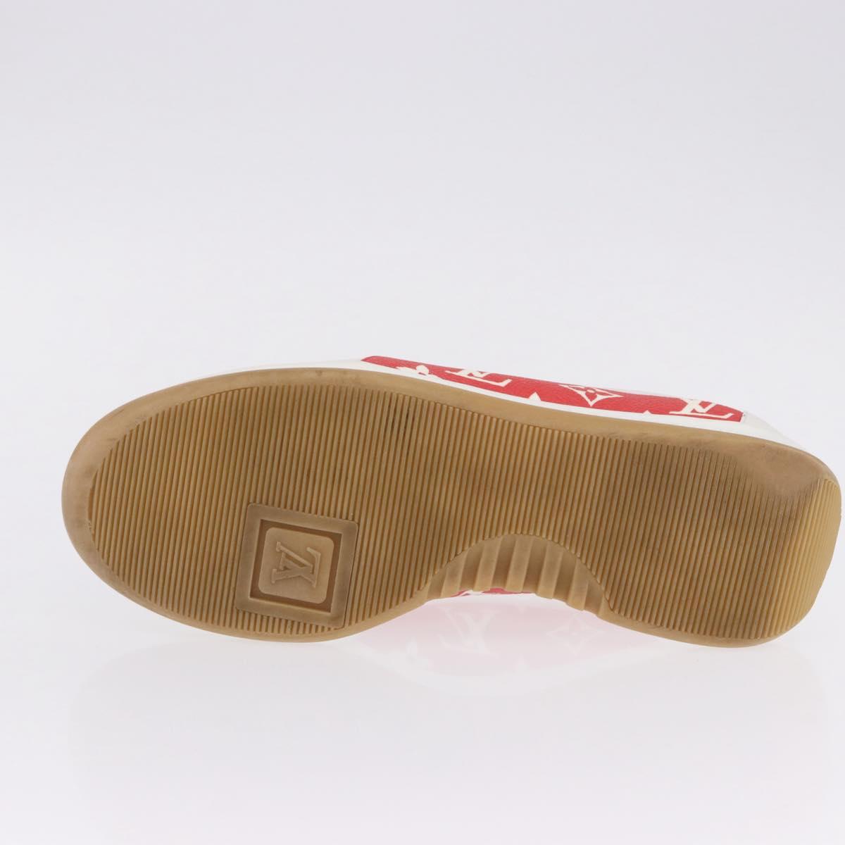 LOUIS VUITTON Monogram LV x Supreme Runaway sneakers 1A3EQ5 LV Auth 199430M