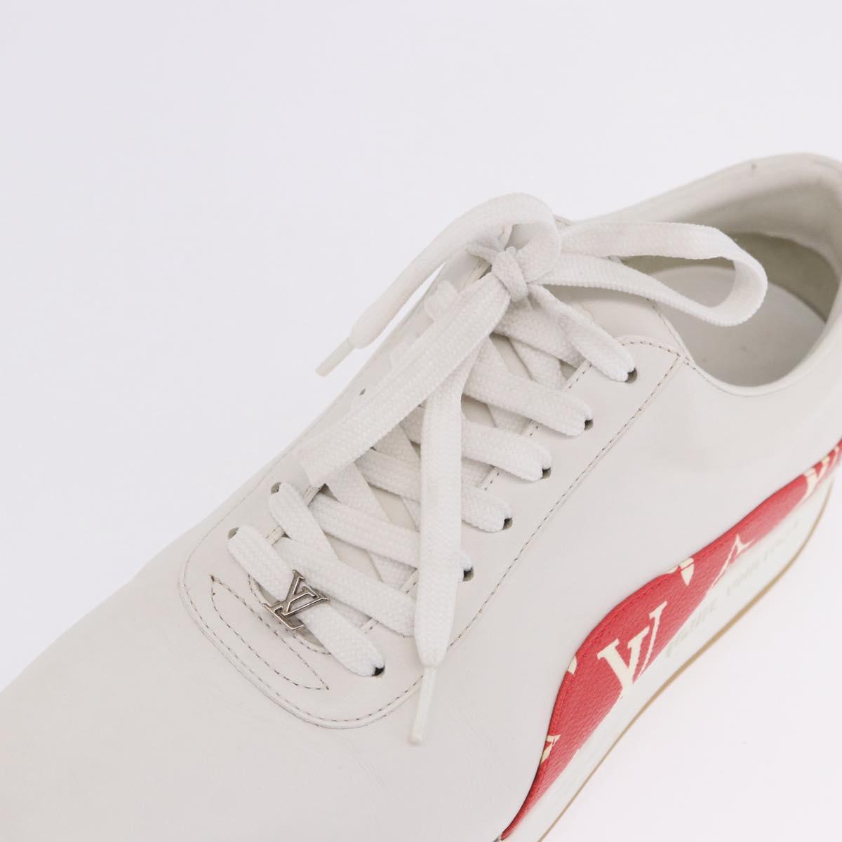 LOUIS VUITTON Monogram LV x Supreme Runaway sneakers 1A3EQ5 LV Auth 199430M