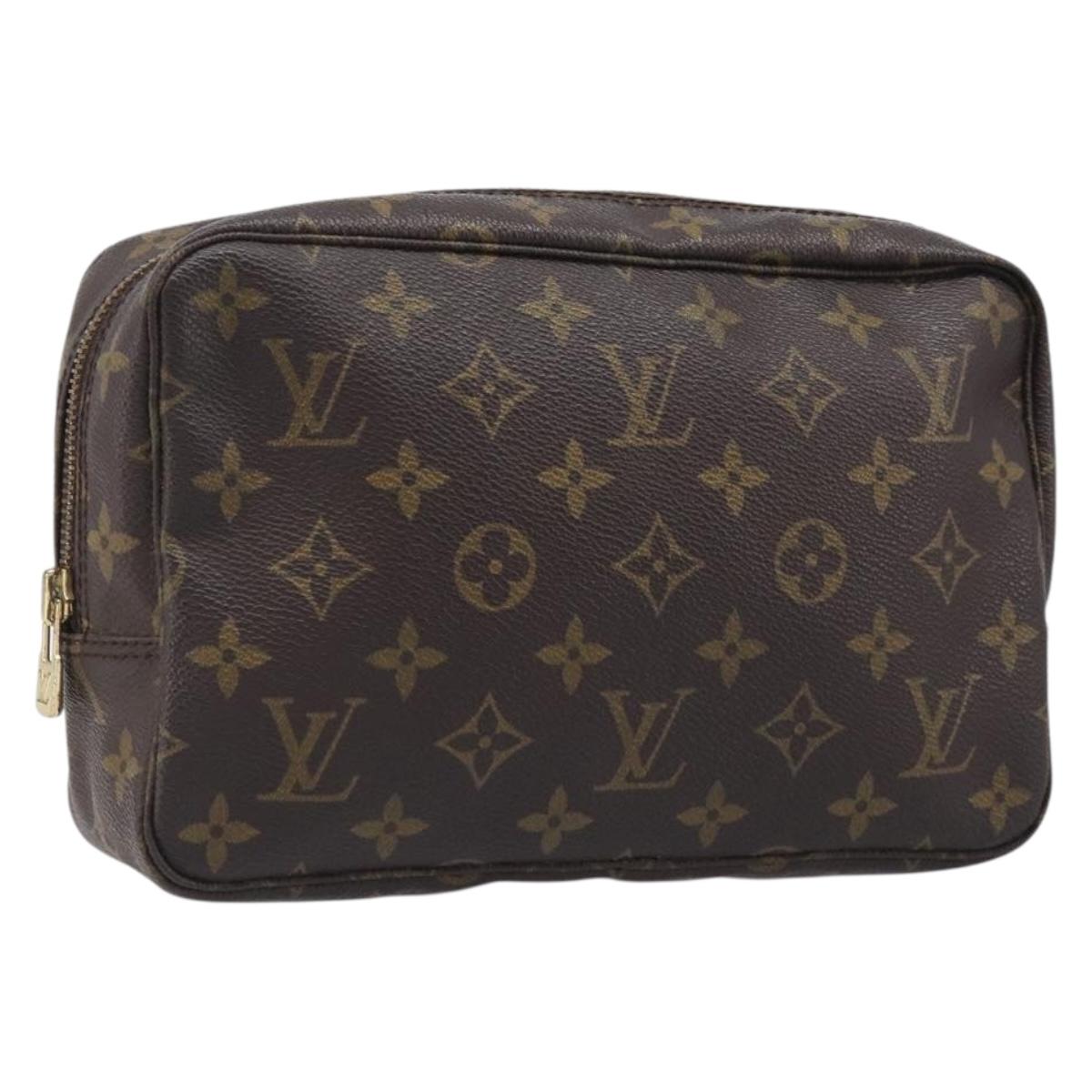 LOUIS VUITTON Monogram Trousse Toilette 23 Clutch Bag M47524 LV Auth 199431A