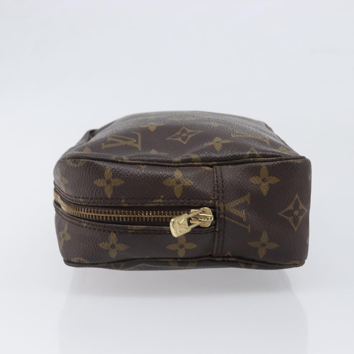 LOUIS VUITTON Monogram Trousse Toilette 23 Clutch Bag M47524 LV Auth 199431A