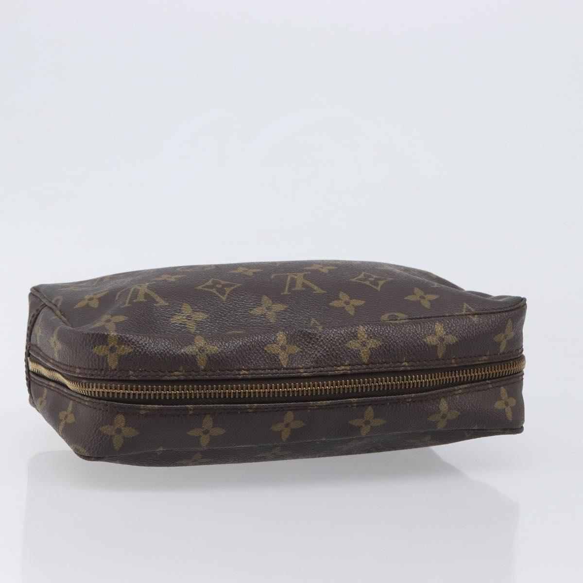 LOUIS VUITTON Monogram Trousse Toilette 23 Clutch Bag M47524 LV Auth 199431A