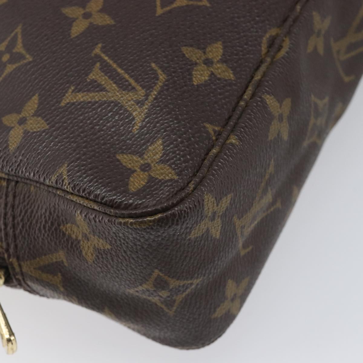 LOUIS VUITTON Monogram Trousse Toilette 23 Clutch Bag M47524 LV Auth 199431A