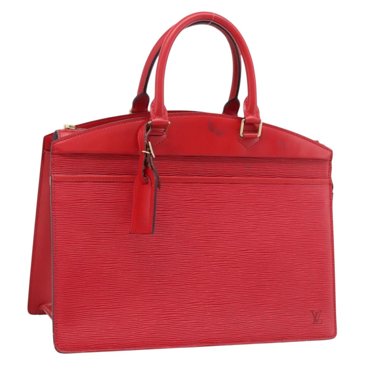 LOUIS VUITTON Epi Riviera Hand Bag Red M48187 LV Auth 199432