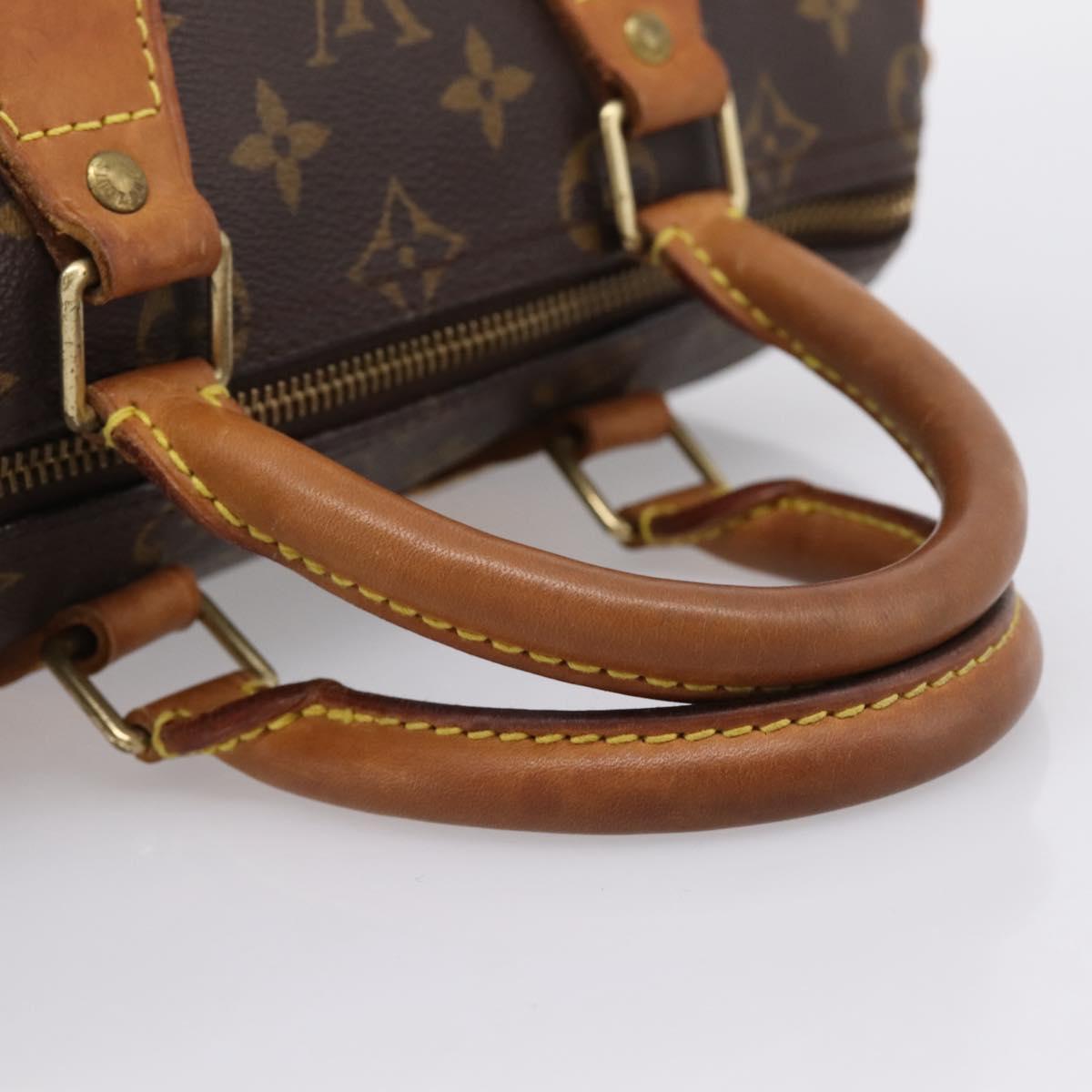 LOUIS VUITTON Monogram Speedy 25 Hand Bag M41528 LV Auth 199438A
