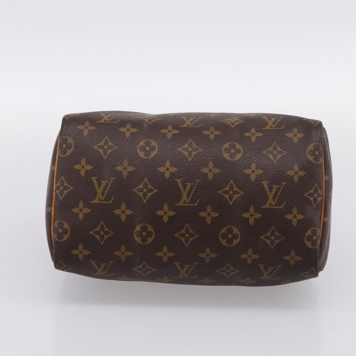 LOUIS VUITTON Monogram Speedy 25 Hand Bag M41528 LV Auth 199438A