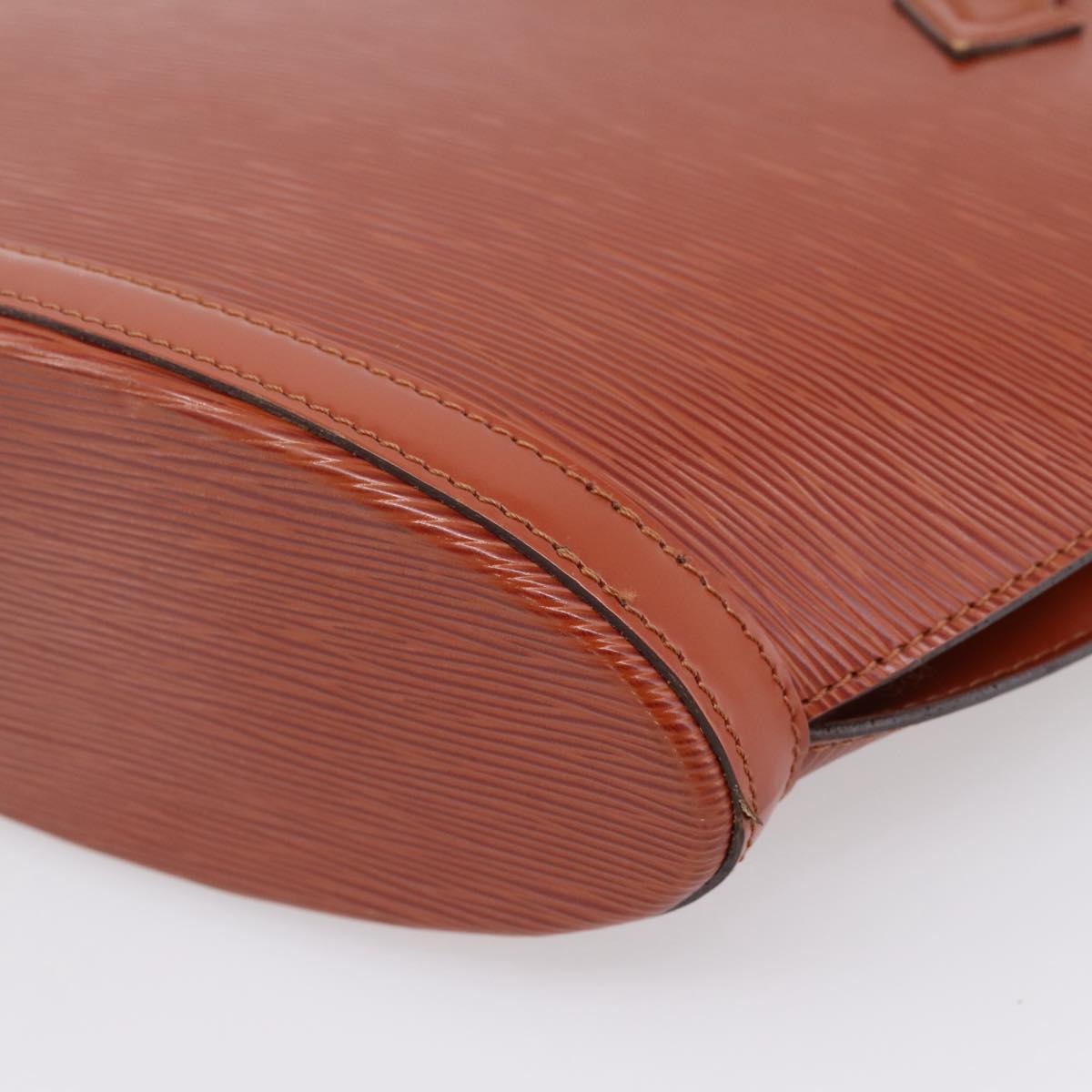 LOUIS VUITTON Epi Saint Jacques Shopping Bag Brown M52263 LV Auth 199450
