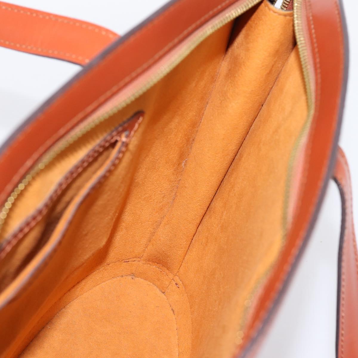LOUIS VUITTON Epi Saint Jacques Shopping Bag Brown M52263 LV Auth 199450