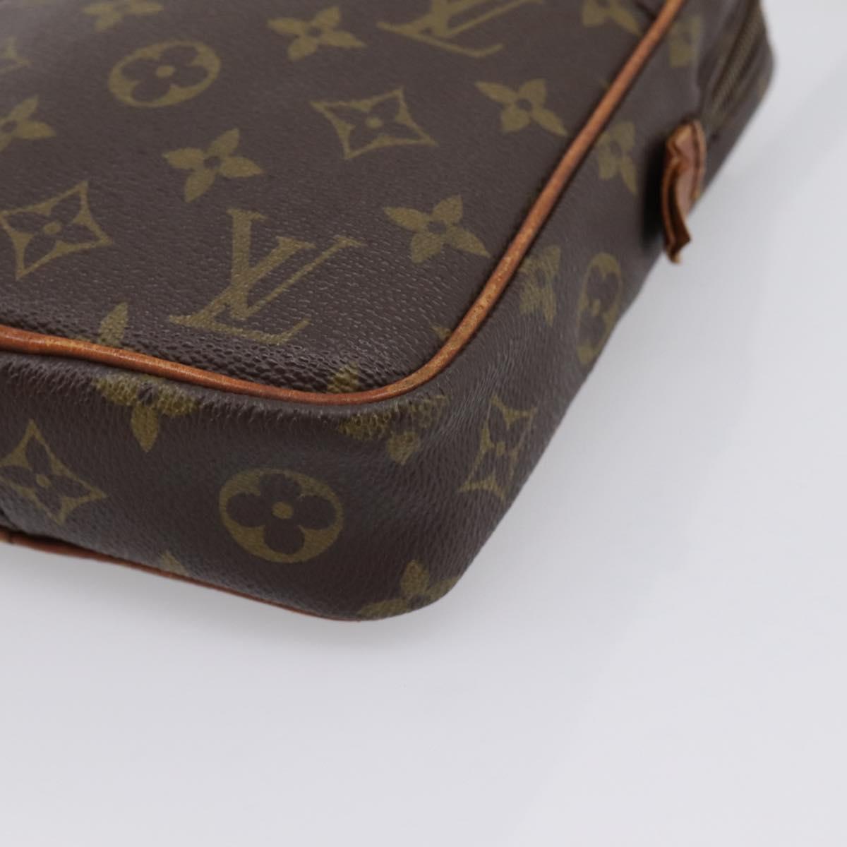 LOUIS VUITTON Monogram vid posh Shoulder Bag No.75 LV Auth 199462