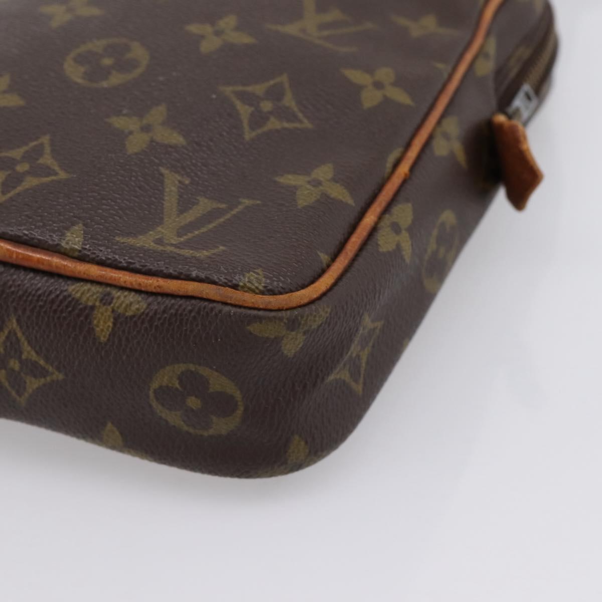 LOUIS VUITTON Monogram vid posh Shoulder Bag No.75 LV Auth 199462