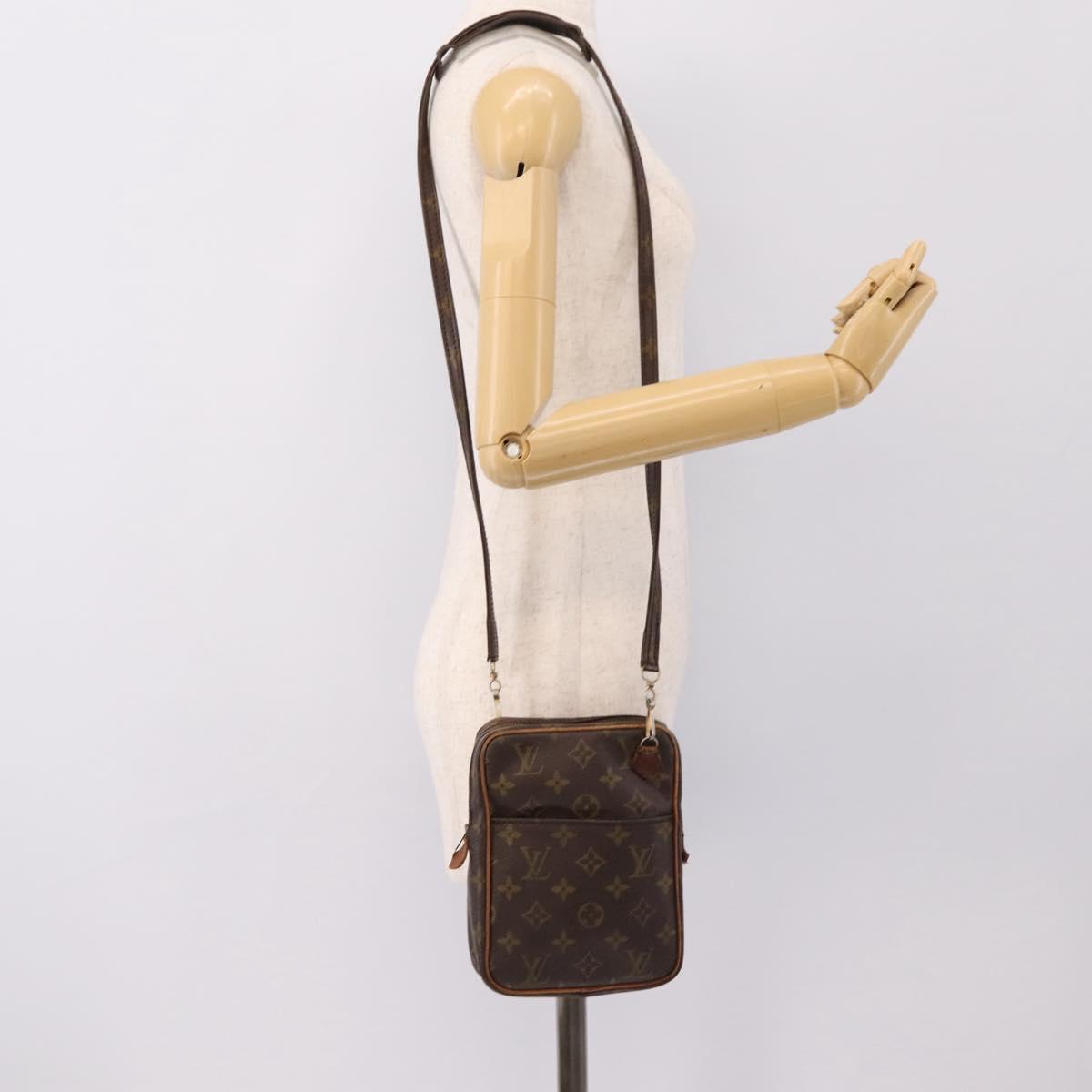 LOUIS VUITTON Monogram vid posh Shoulder Bag No.75 LV Auth 199462