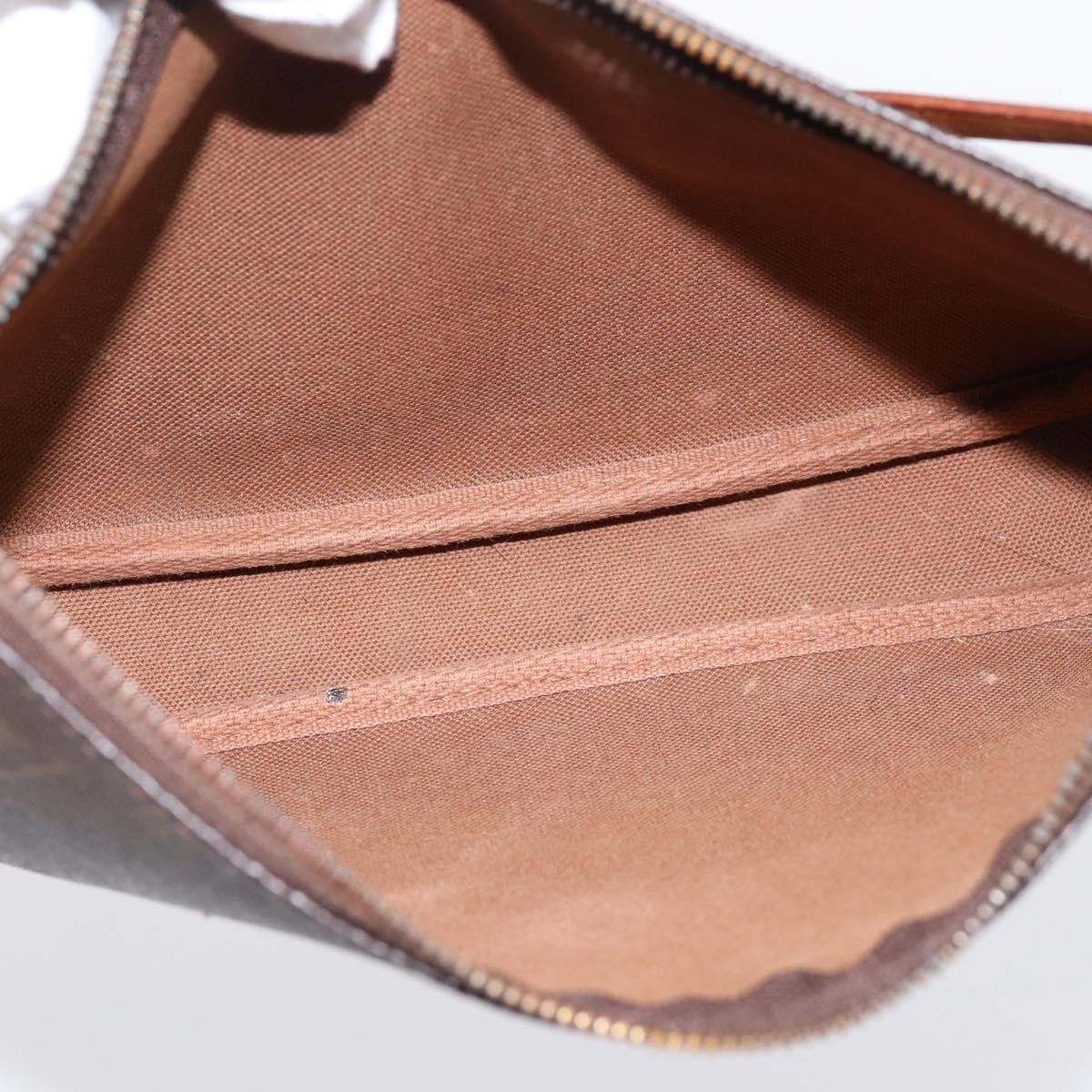 LOUIS VUITTON Monogram Pochette Accessoires Pouch M51980 LV Auth 199472