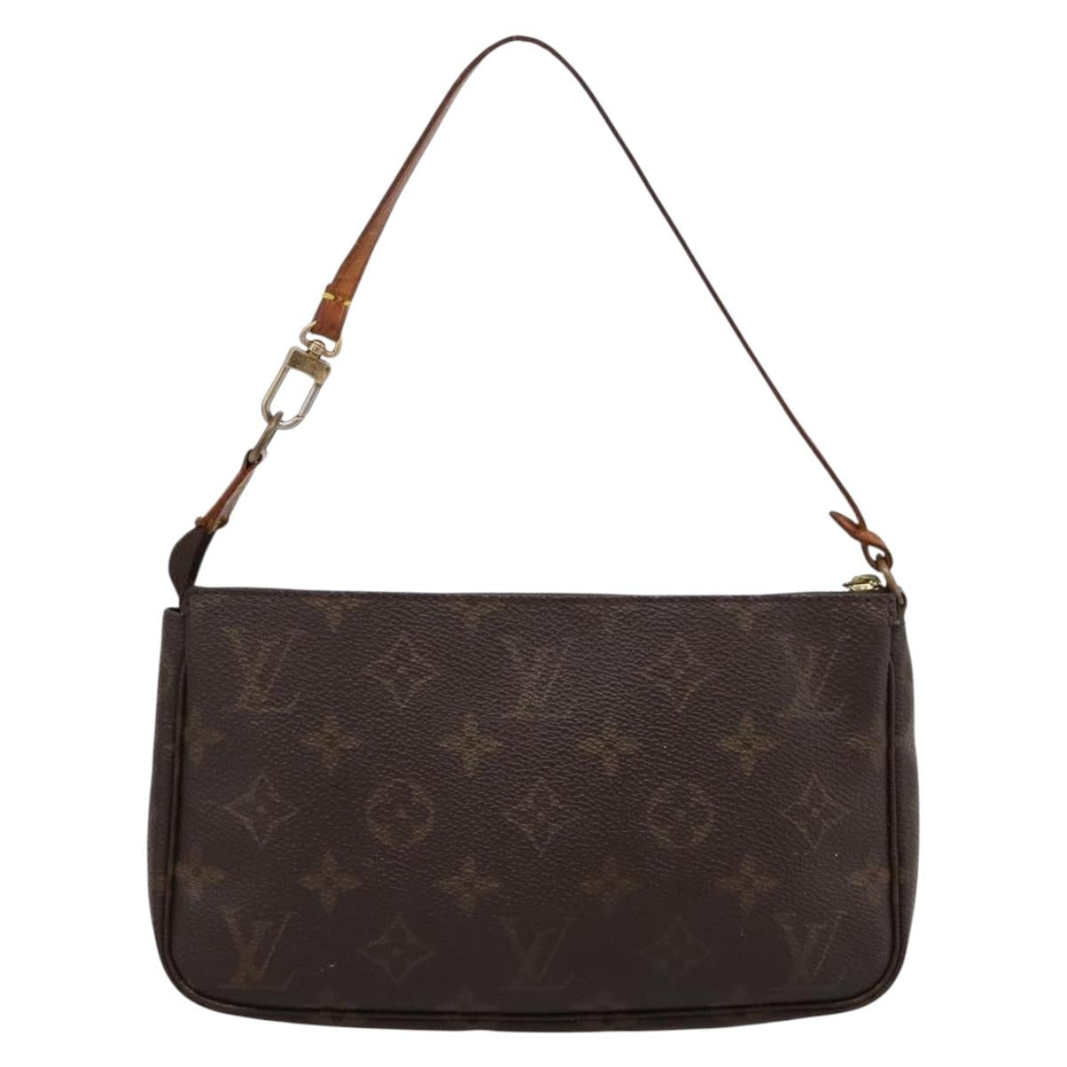 LOUIS VUITTON Monogram Pochette Accessoires Pouch M51980 LV Auth 199472