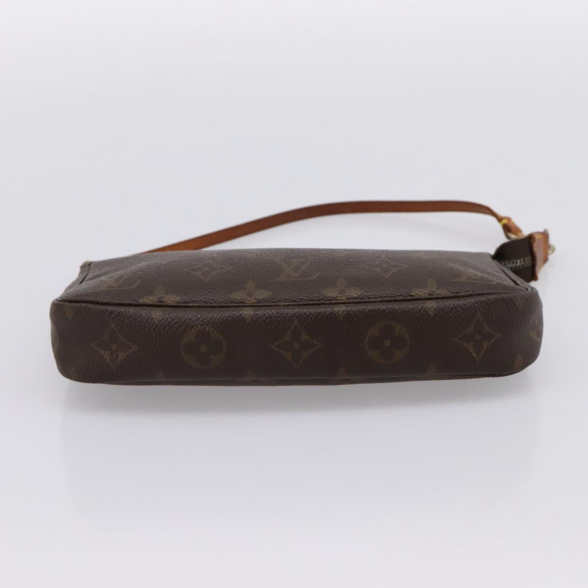 LOUIS VUITTON Monogram Pochette Accessoires Pouch M51980 LV Auth 199472