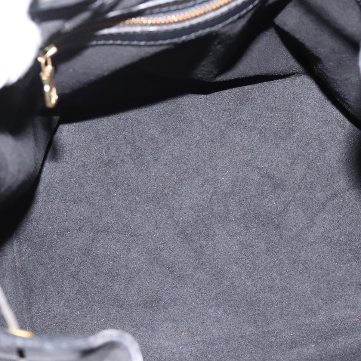 LOUIS VUITTON Epi Petit Noe Shoulder Bag Black M44102 LV Auth 199478