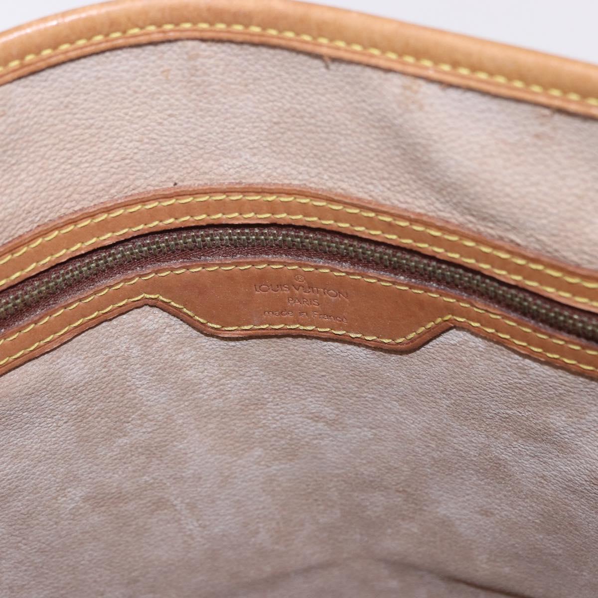 LOUIS VUITTON Monogram Bucket GM Shoulder Bag M42236 LV Auth 199483