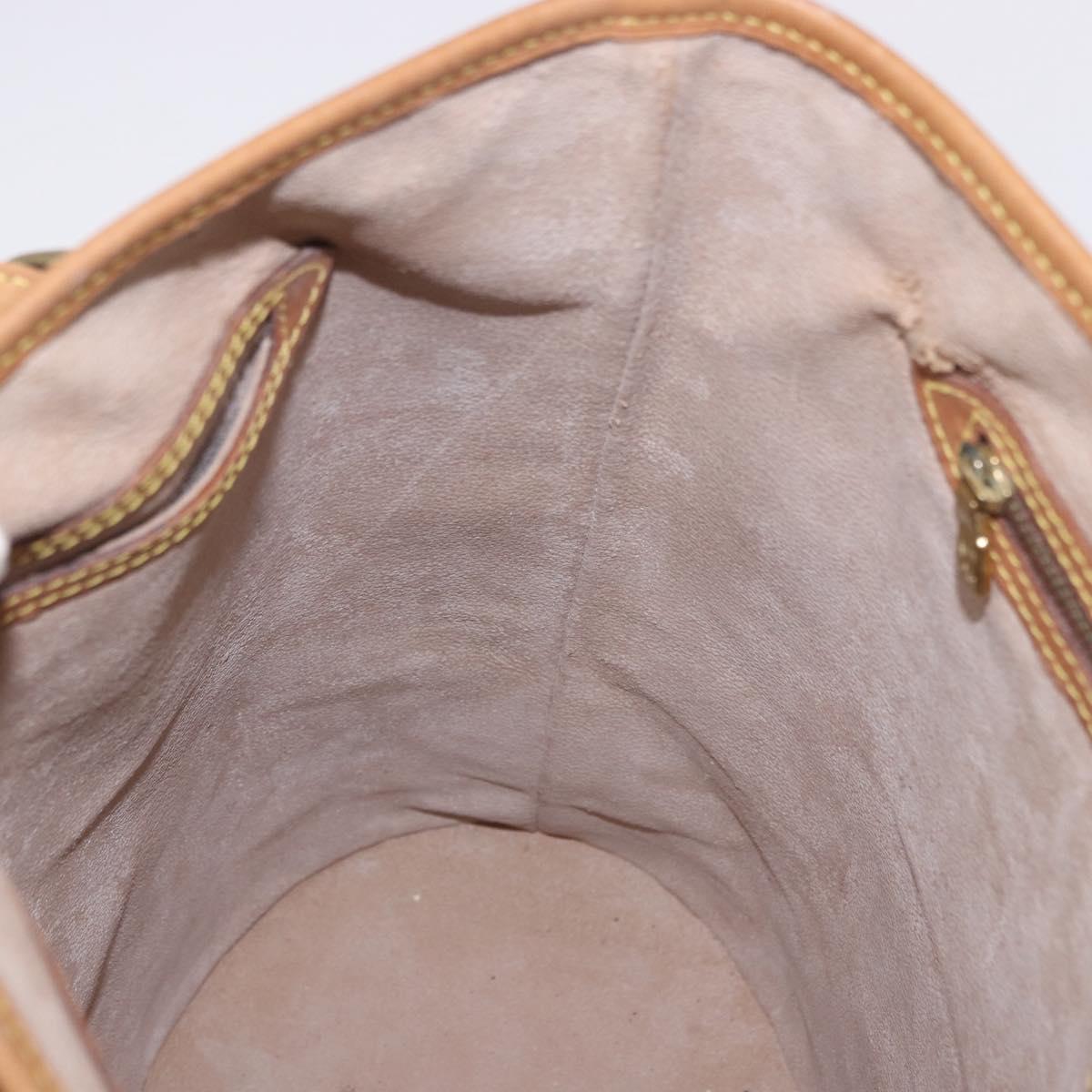 LOUIS VUITTON Monogram Bucket GM Shoulder Bag M42236 LV Auth 199483