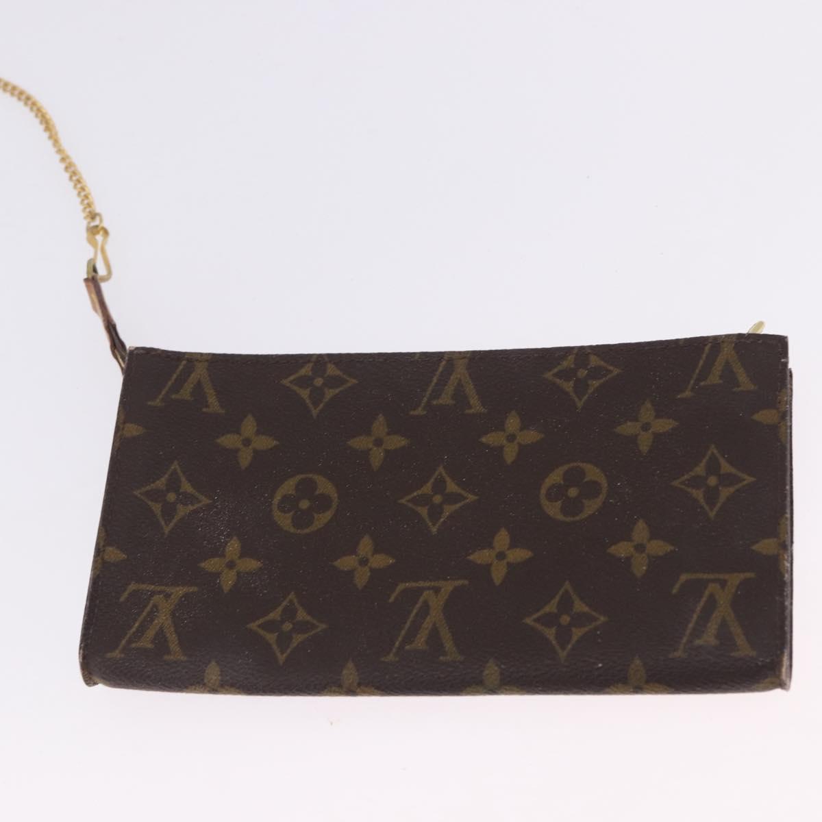 LOUIS VUITTON Monogram Bucket GM Shoulder Bag M42236 LV Auth 199483