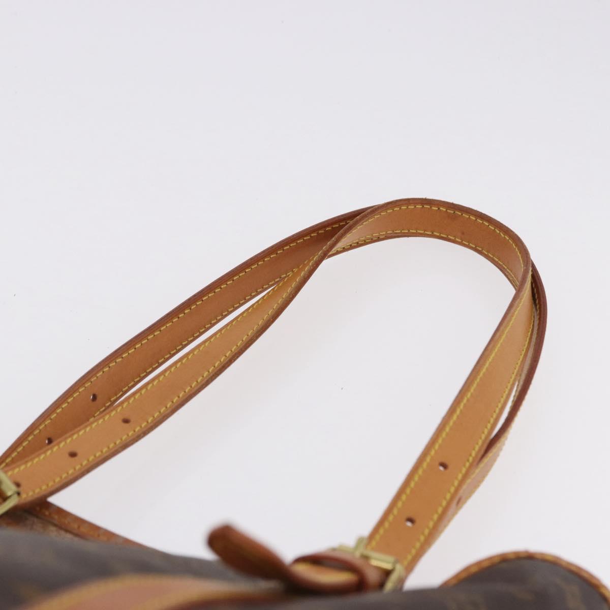 LOUIS VUITTON Monogram Bucket GM Shoulder Bag M42236 LV Auth 199487