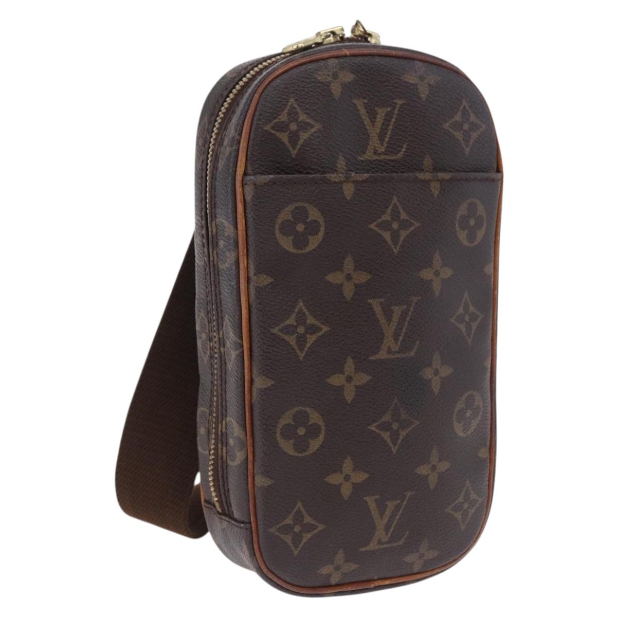 LOUIS VUITTON Monogram Pochette Gange Shoulder Bag M51870 LV Auth 199488