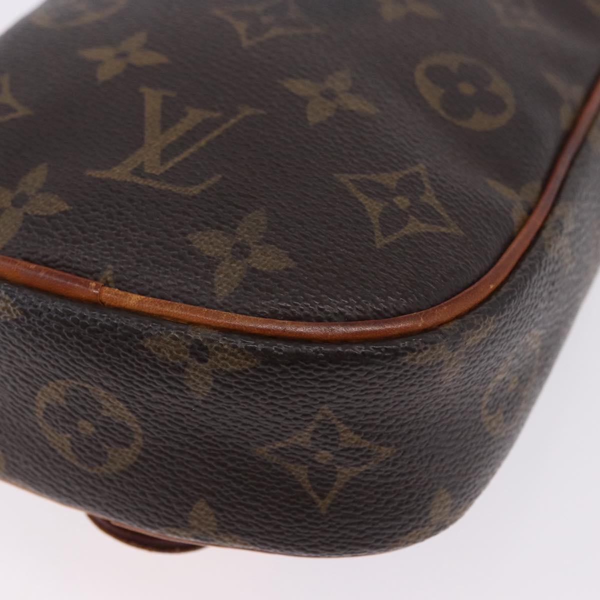 LOUIS VUITTON Monogram Pochette Gange Shoulder Bag M51870 LV Auth 199488