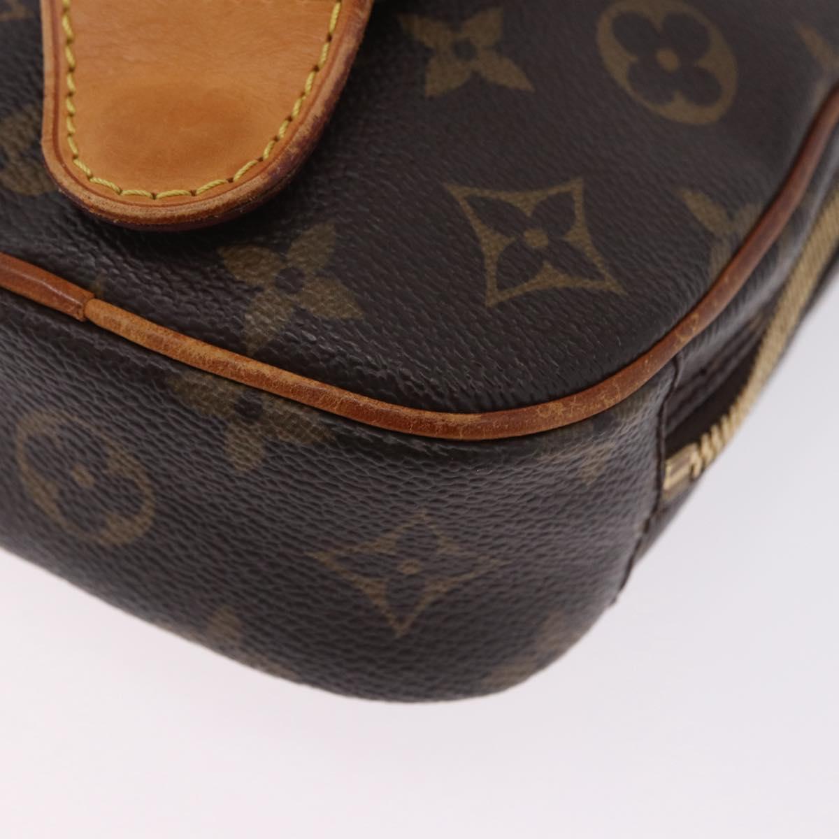 LOUIS VUITTON Monogram Pochette Gange Shoulder Bag M51870 LV Auth 199488