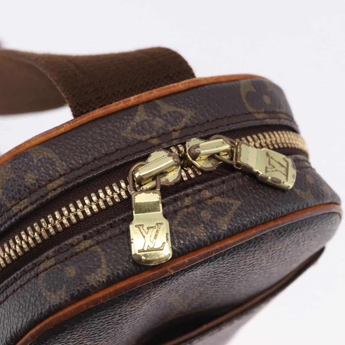 LOUIS VUITTON Monogram Pochette Gange Shoulder Bag M51870 LV Auth 199488