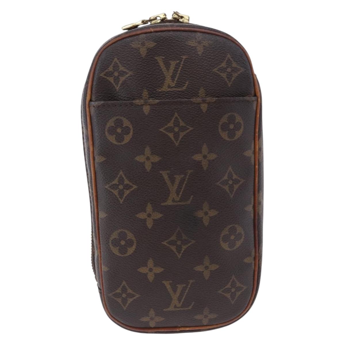 LOUIS VUITTON Monogram Pochette Gange Shoulder Bag M51870 LV Auth 199488