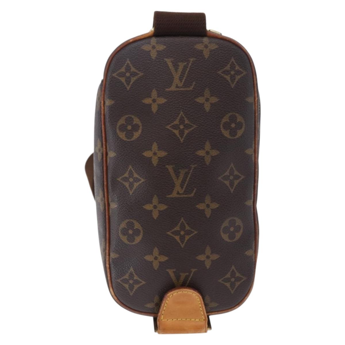 LOUIS VUITTON Monogram Pochette Gange Shoulder Bag M51870 LV Auth 199488