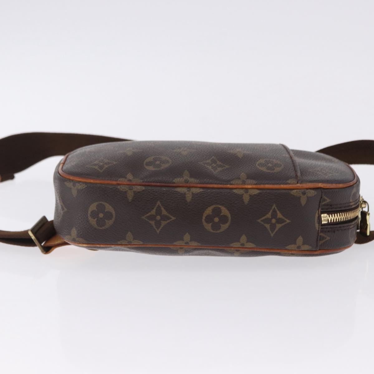 LOUIS VUITTON Monogram Pochette Gange Shoulder Bag M51870 LV Auth 199488