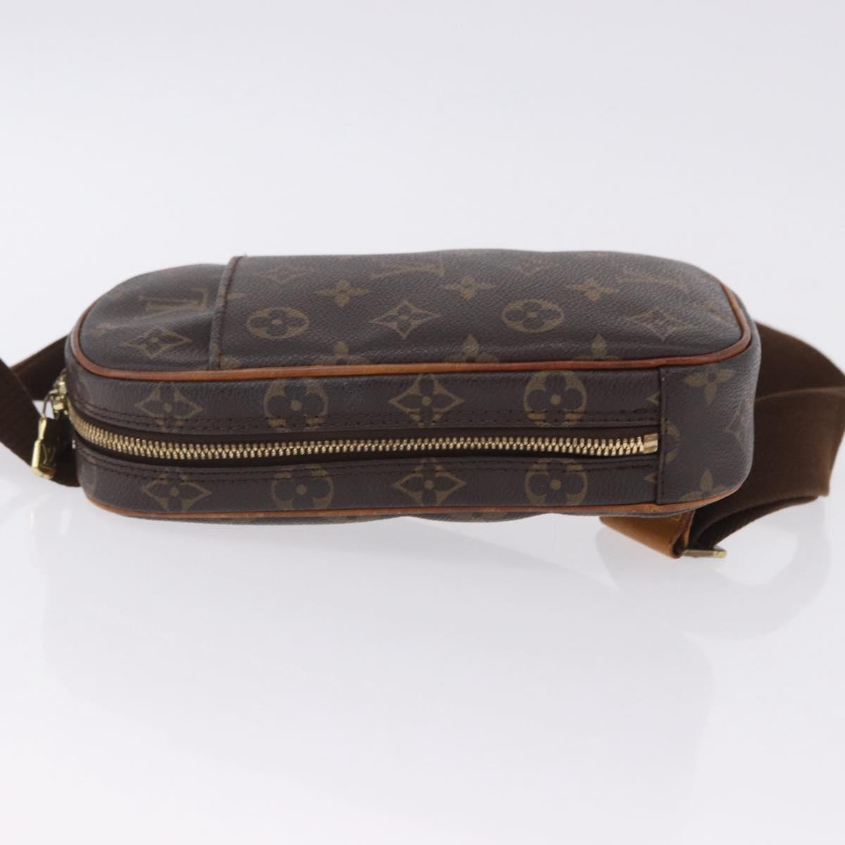 LOUIS VUITTON Monogram Pochette Gange Shoulder Bag M51870 LV Auth 199488