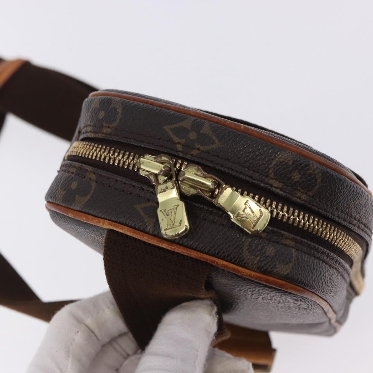 LOUIS VUITTON Monogram Pochette Gange Shoulder Bag M51870 LV Auth 199488