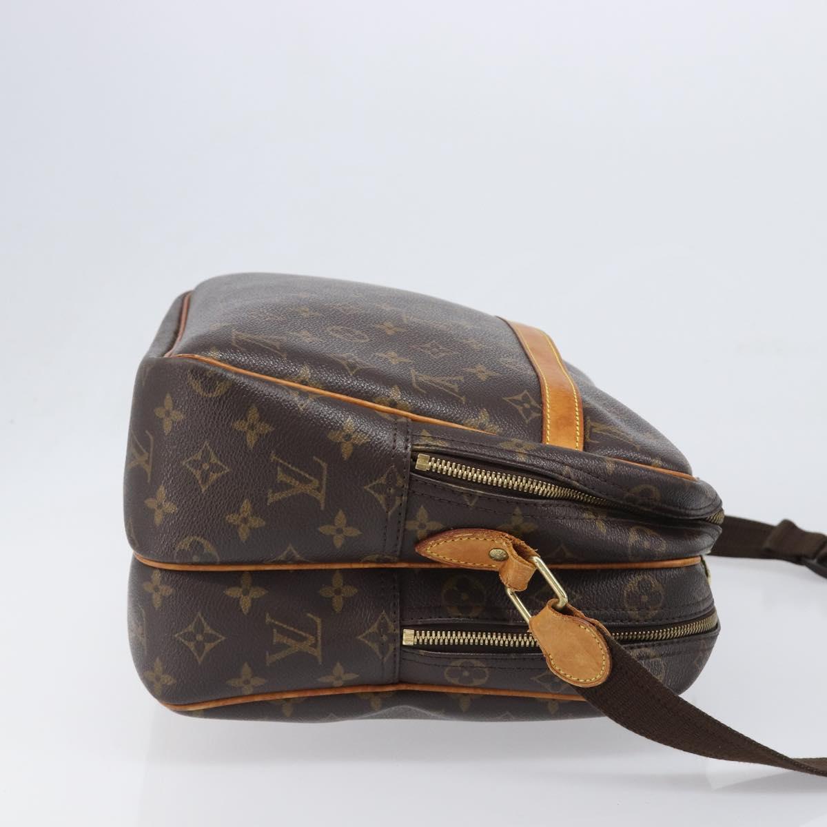 LOUIS VUITTON Monogram Reporter GM Shoulder Bag M45252 LV Auth 199490