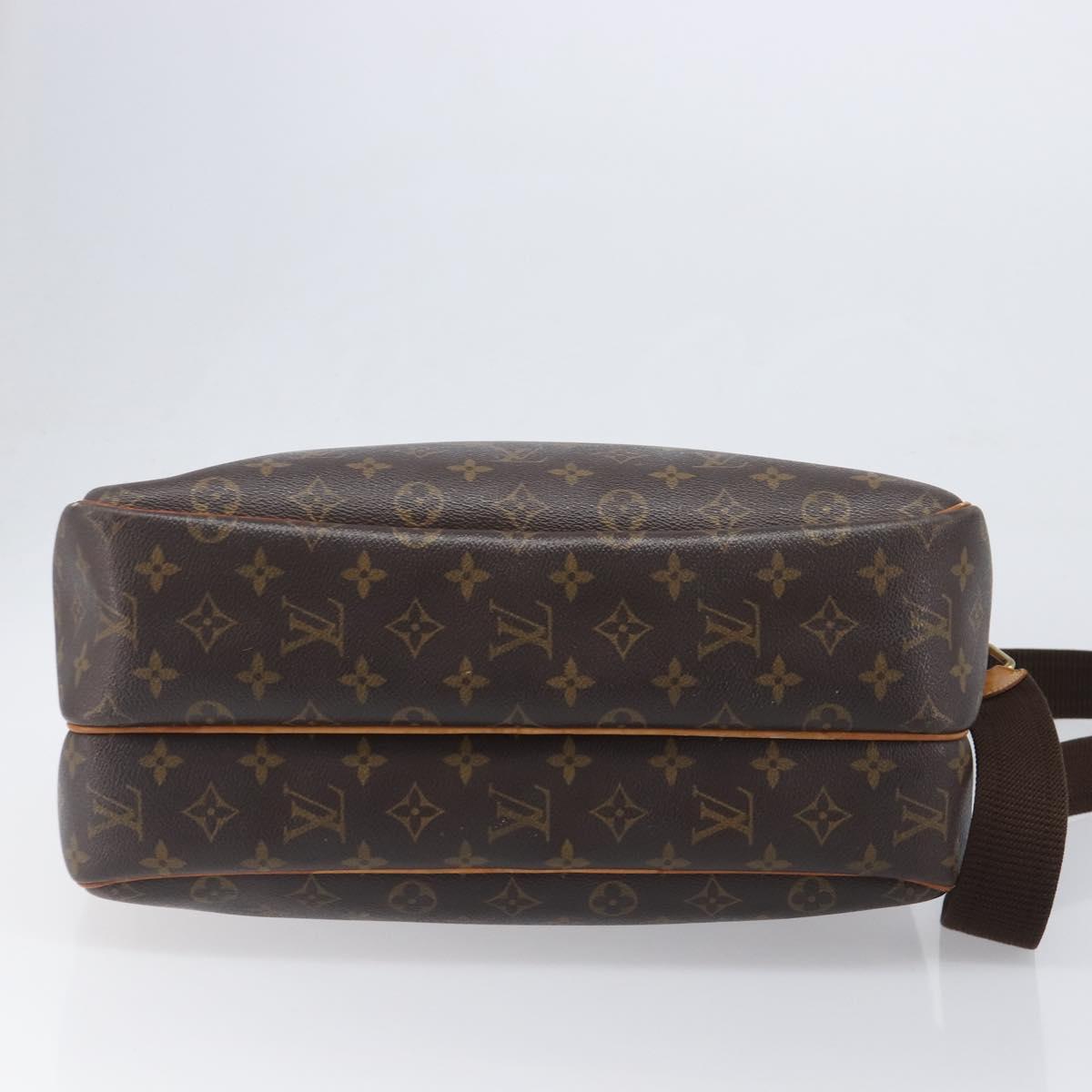 LOUIS VUITTON Monogram Reporter GM Shoulder Bag M45252 LV Auth 199490