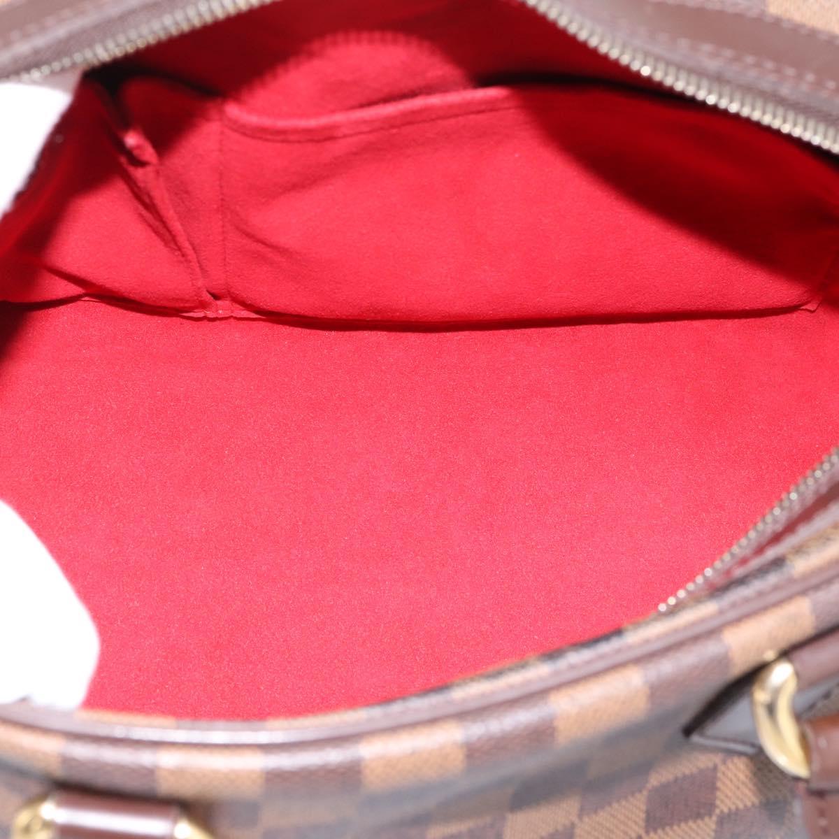 LOUIS VUITTON Damier Ebene Duomo Hand Bag N60008 LV Auth 199501A