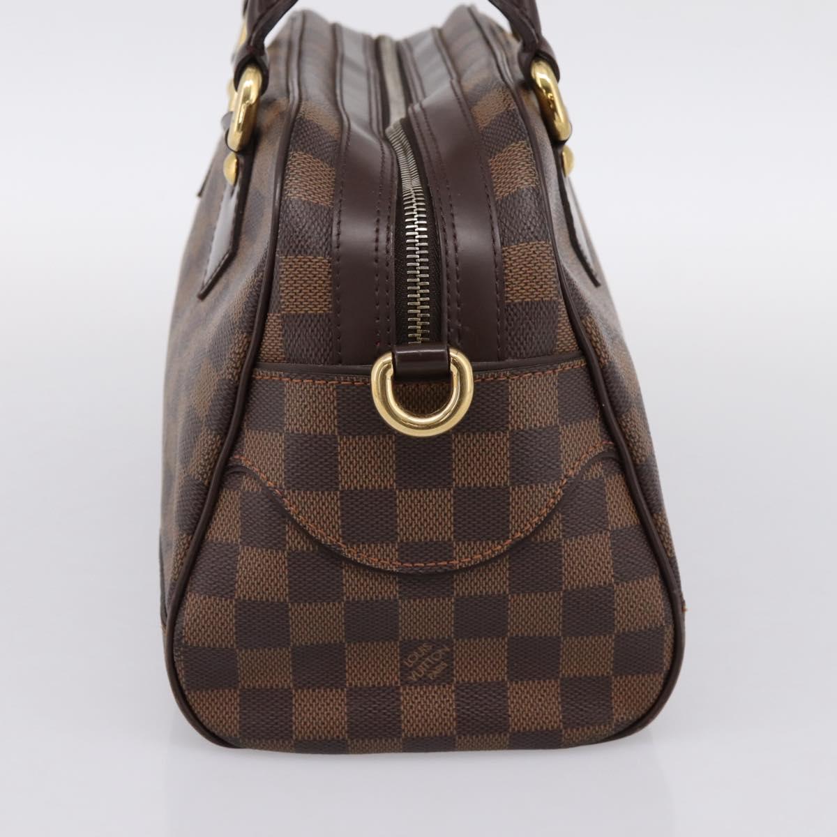 LOUIS VUITTON Damier Ebene Duomo Hand Bag N60008 LV Auth 199501A