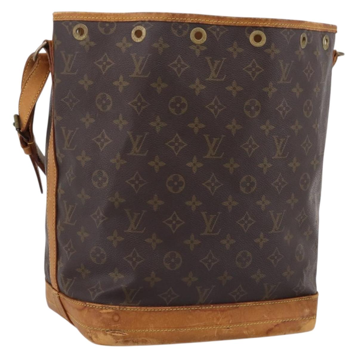 LOUIS VUITTON Monogram Noe Shoulder Bag M42224 LV Auth 199512