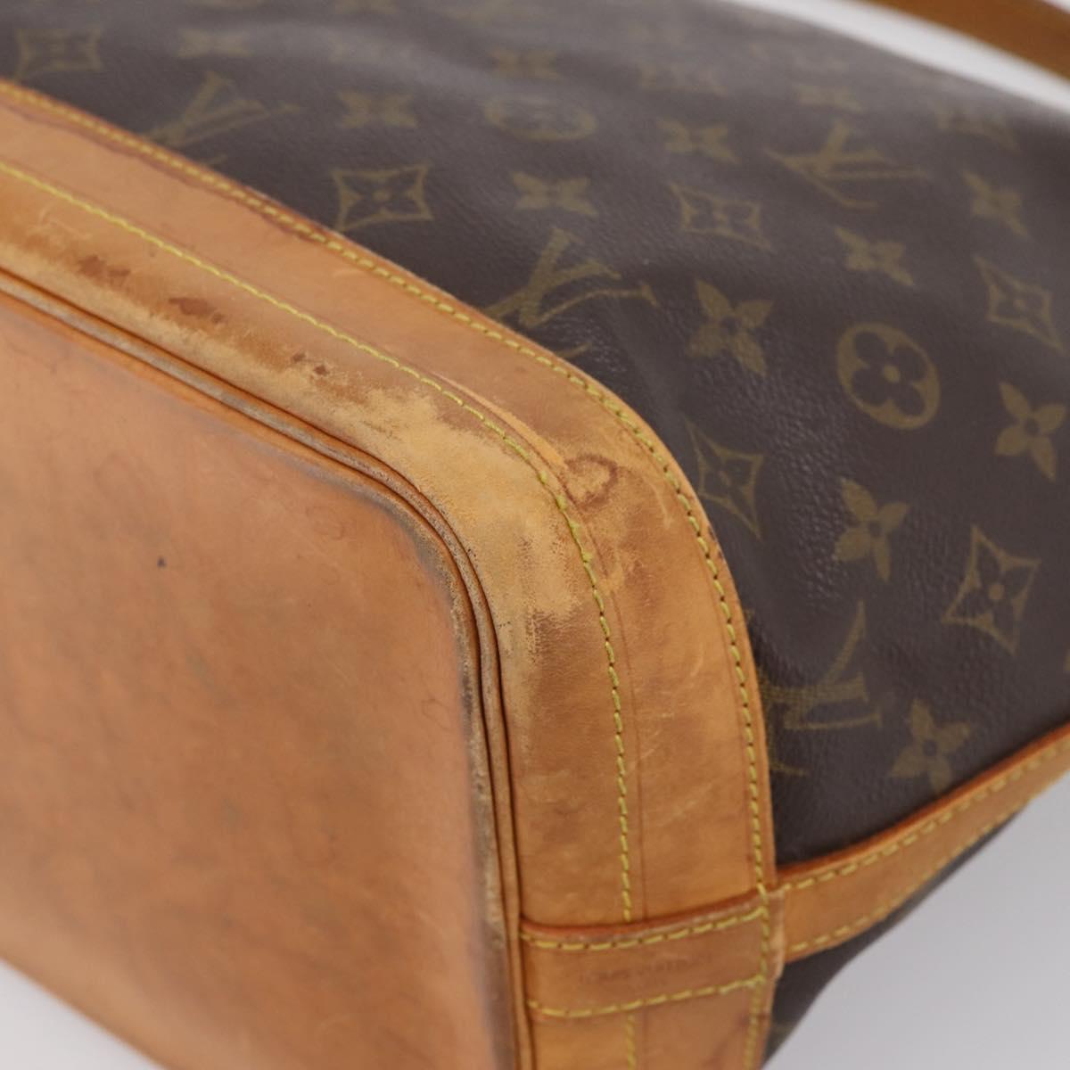 LOUIS VUITTON Monogram Noe Shoulder Bag M42224 LV Auth 199512