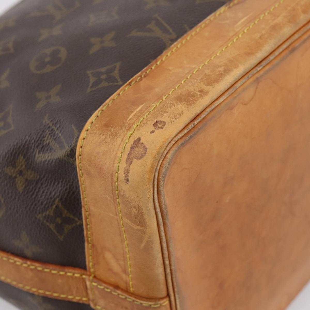 LOUIS VUITTON Monogram Noe Shoulder Bag M42224 LV Auth 199512